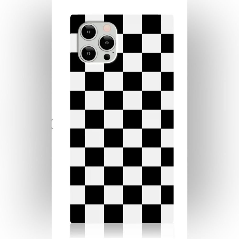 FLAUNT Black and White iPhone 12 Case